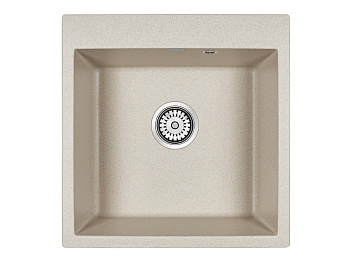 Кухонная мойка Paulmark KANTE 50 PM105152-BE 51х52 цвет бежевый